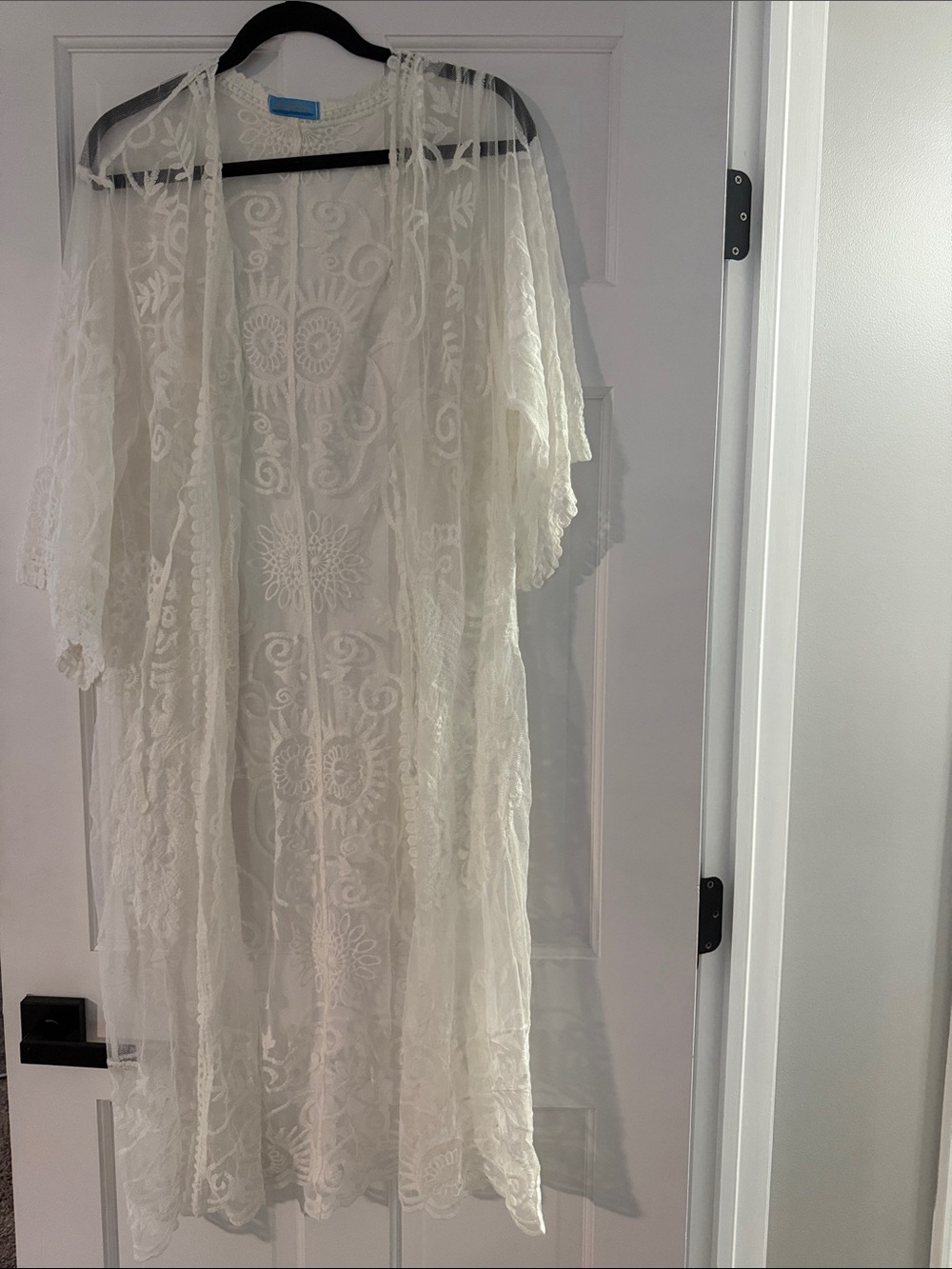 Sun Carl Lace swim cover up